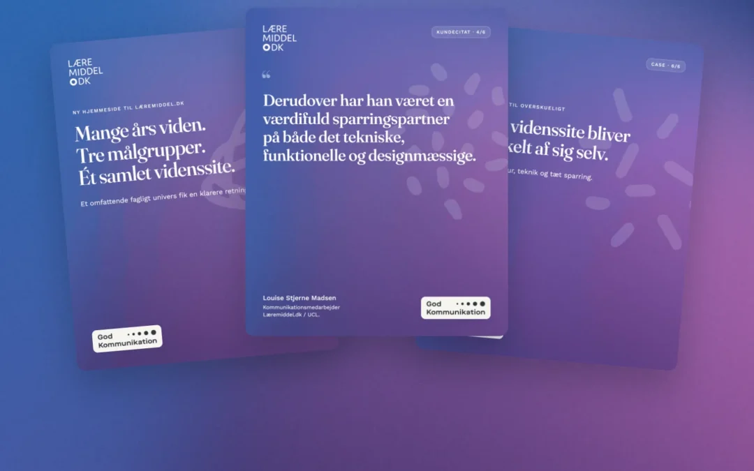 Fra brand-assets til seks LinkedIn-cards